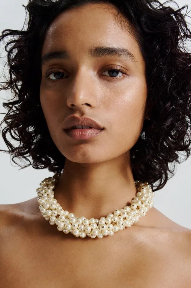 Scanlan Theodore Jewelry Women GLASS PEARL CHOKER PEARL