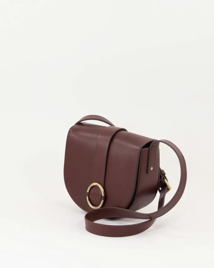 Sessn Womens Bags Tessao cuir Choco Cheap On Sale