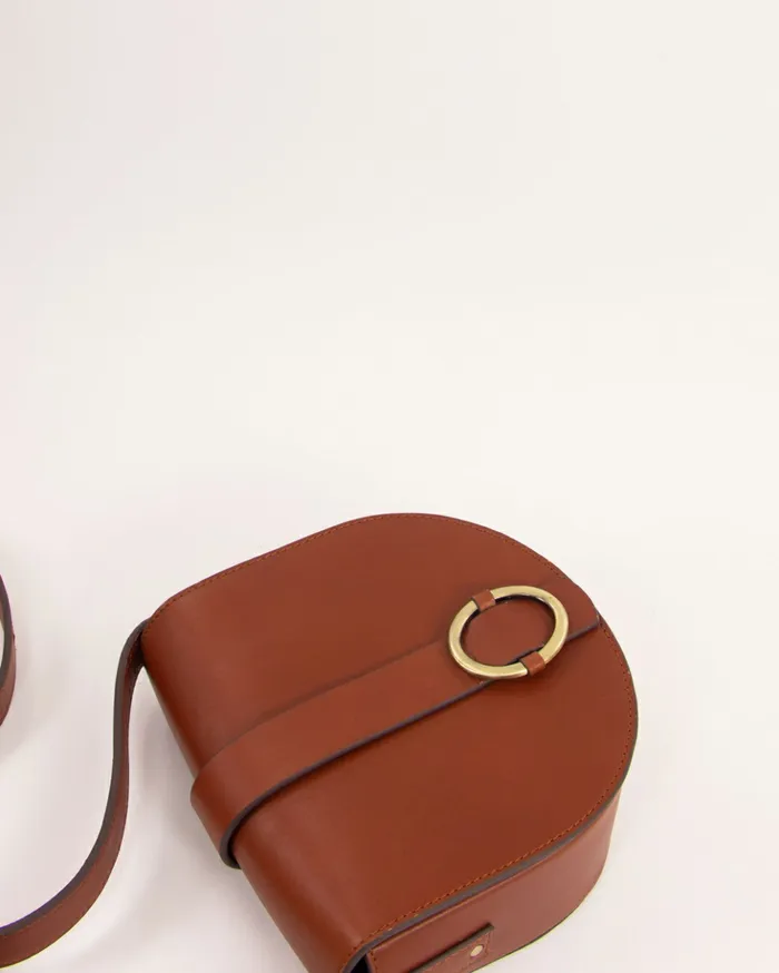 Sessn Womens Bags Tessao cuir Tan Gift 4 You