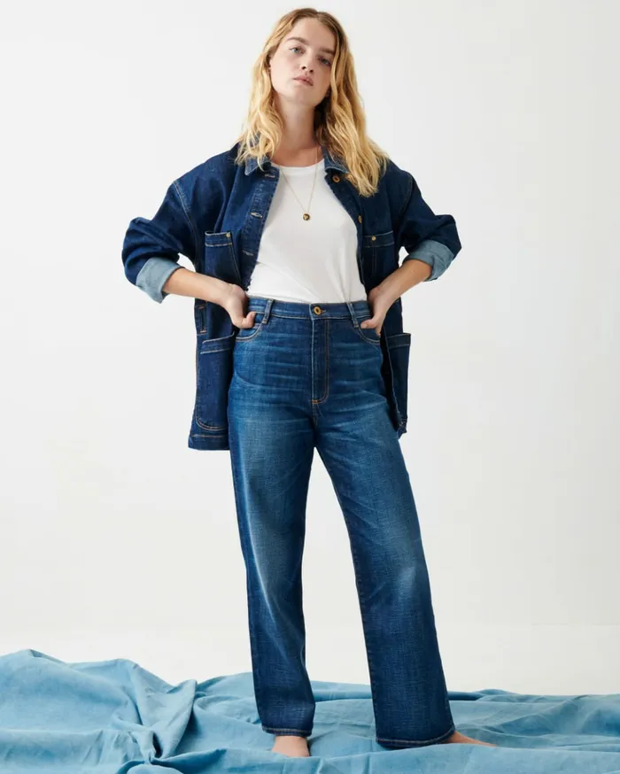 Sessn Womens Denim Santiago Amiral Blue Online