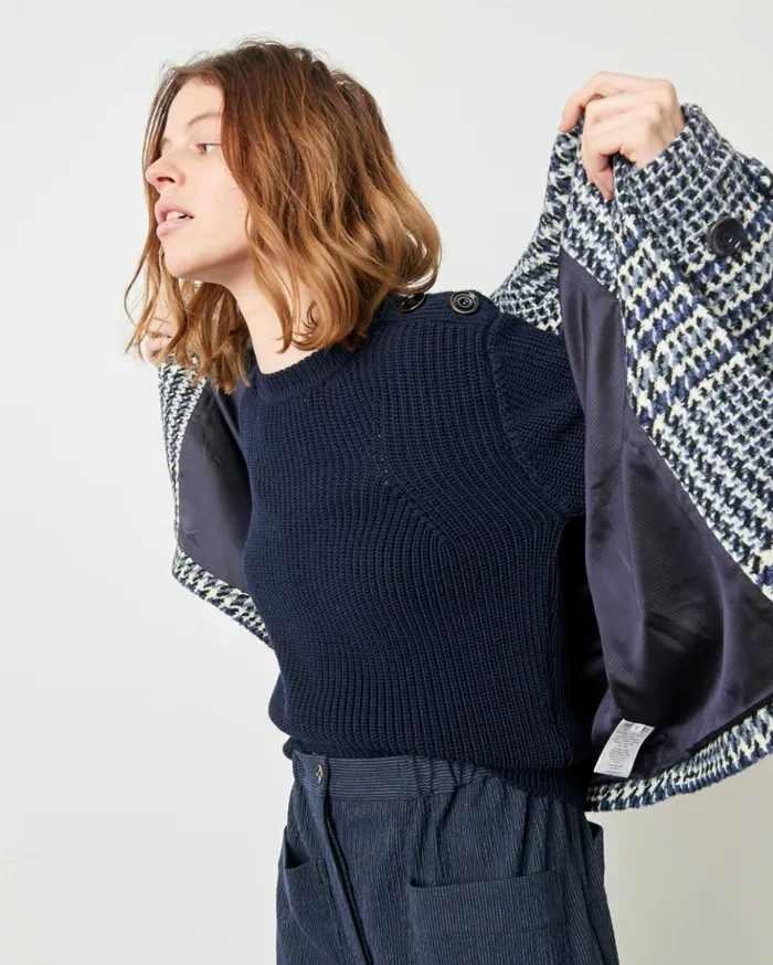 Sessn Womens Jackets Lee valley Denim Blue Near Me