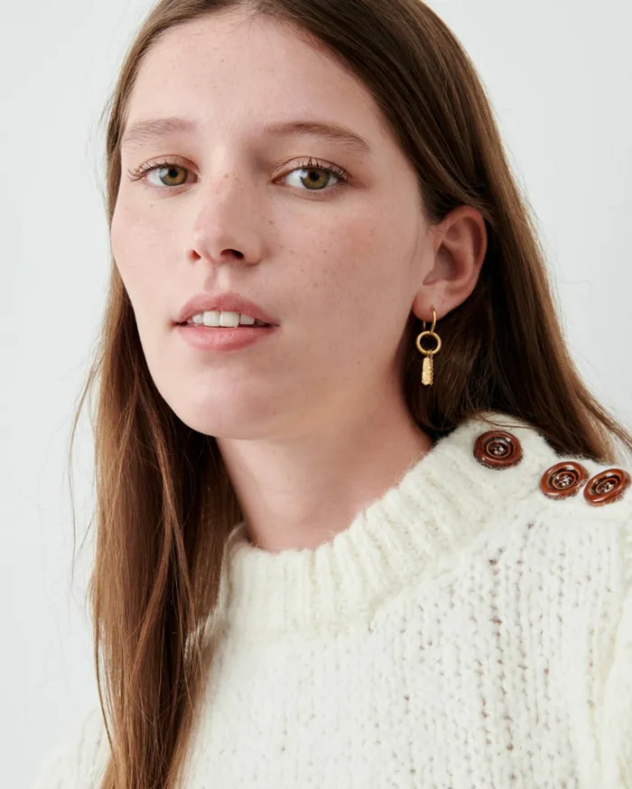 Sessn Womens Jumpers Nutty Fleur de Sel