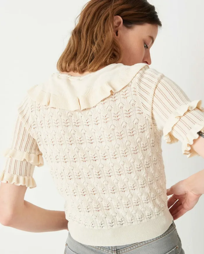 Sessn Womens Jumpers Oye Fleur de Sel