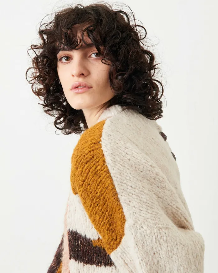 Sessn Womens Jumpers Woolen Sandmapple