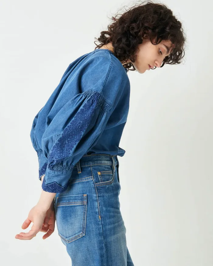Sessn Womens Shirts And Blouses Mahesha Denim On Sale