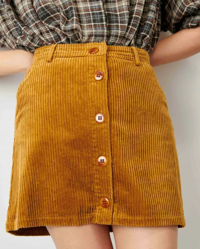 Sessn Womens Skirts And Shorts Simone Honey Gold Gift 4 You