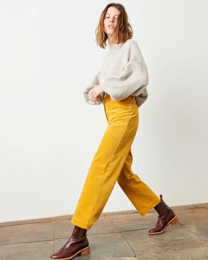 Sessn Womens Trousers Cookie co Solar