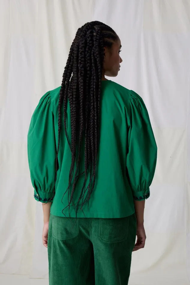 Shirts and Blouses Women Leon and Harper Coquine Plain Shirt Green