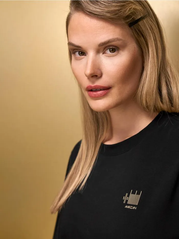 Shirts and Tops Damen Marc Cain Shirt 034Rethink Together034 Black
