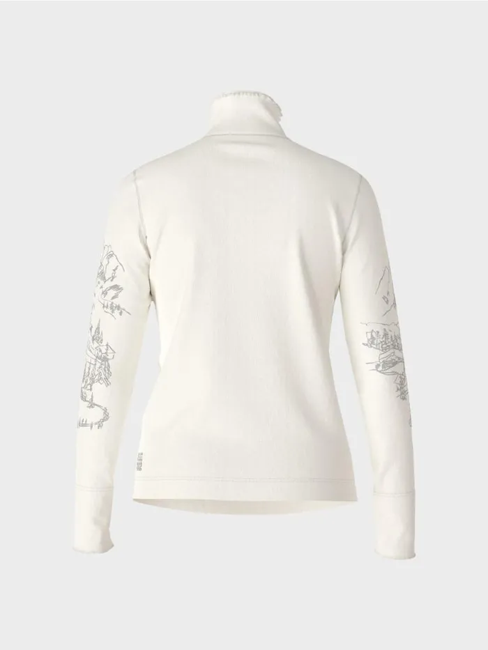 Shirts and Tops Damen Marc Cain TShirt Mit Bergmotiv Offwhite