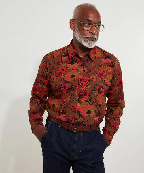 Shirts Apparel Joebrowns Wild Flower Shirt Toffee