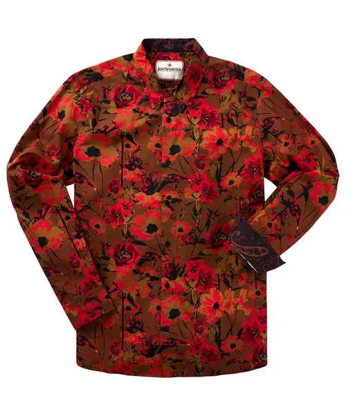 Shirts Apparel Joebrowns Wild Flower Shirt Toffee