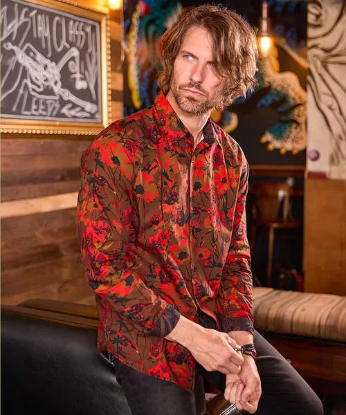 Shirts Apparel Joebrowns Wild Flower Shirt Toffee