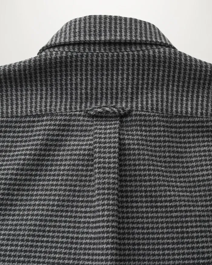Shirts Men Belstaff Scale Shirt Black Charcoal