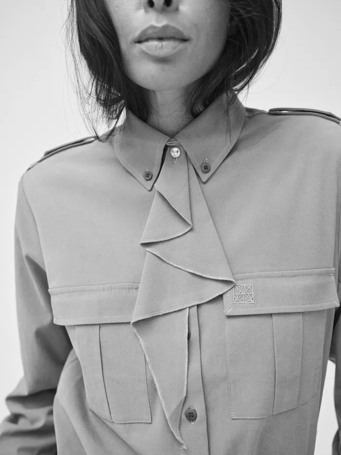 Shirts MMHUnity Twill Shirt 8211 HEYANNO Foxtrot 8211 MOS MOSH Women