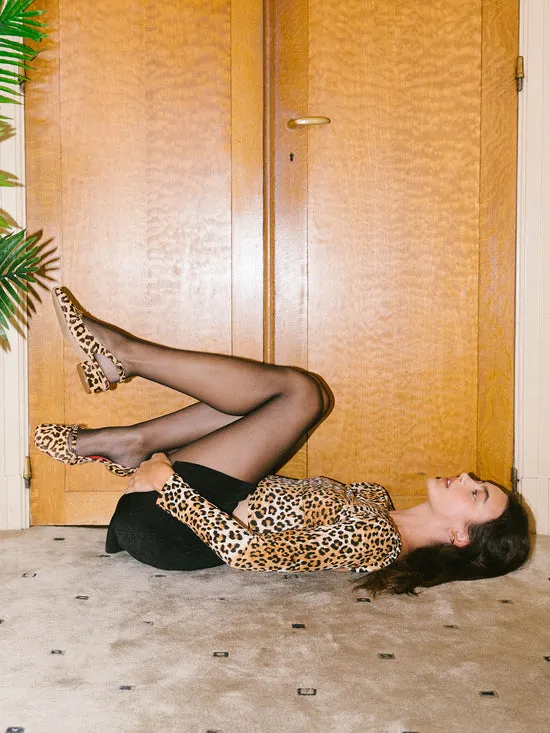 Shoes Mackie Heel Leopard Lisa Says Gah Women
