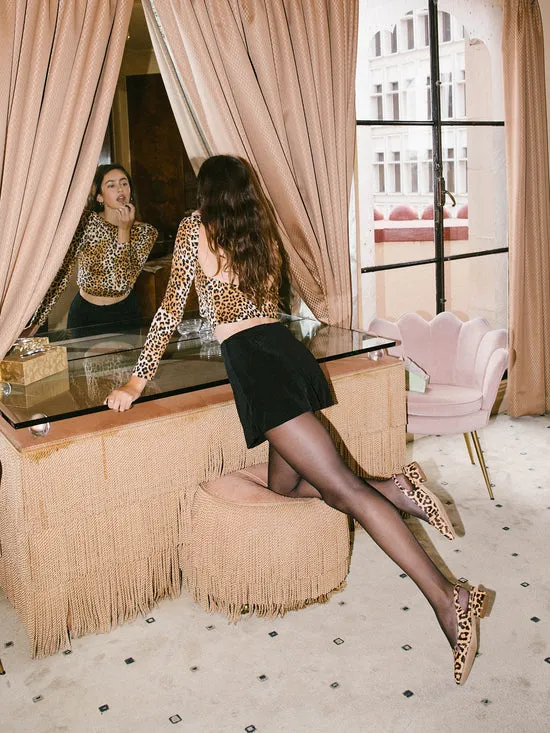 Shoes Mackie Heel Leopard Lisa Says Gah Women