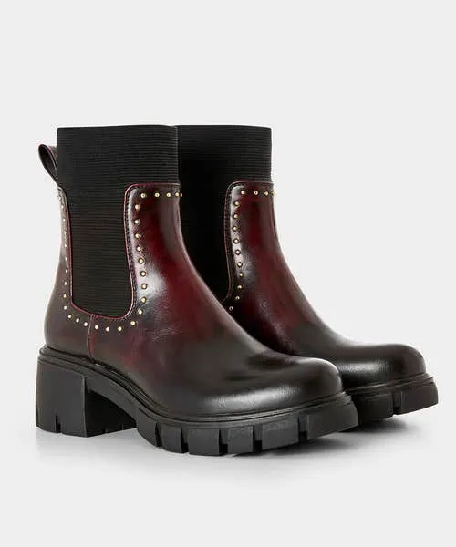 Shoes Sandals and Boots Here And Now Chunky Boots Deep Burgundy Joebrowns Apparel Shoes Sandals and Boots Here And Now Chunky Boots Deep Burgundy Joebrowns Apparel