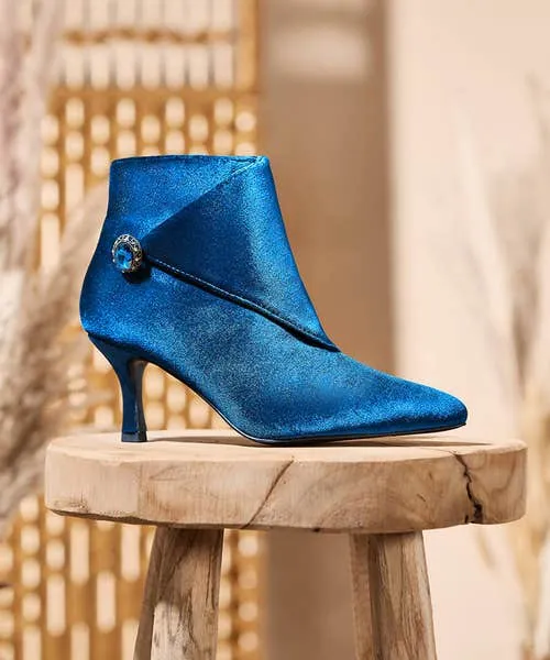 Shoes Sandals and Boots Joebrowns Apparel Beyond Glamour Jewel Trim Boots Dark Teal