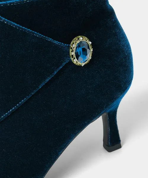 Shoes Sandals and Boots Joebrowns Apparel Beyond Glamour Jewel Trim Boots Dark Teal Shoes Sandals and Boots Joebrowns Apparel Beyond Glamour Jewel Trim Boots Dark Teal