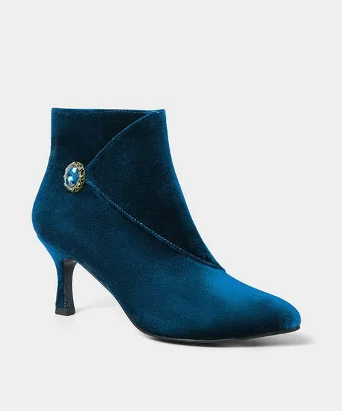 Shoes Sandals and Boots Joebrowns Apparel Beyond Glamour Jewel Trim Boots Dark Teal Shoes Sandals and Boots Joebrowns Apparel Beyond Glamour Jewel Trim Boots Dark Teal