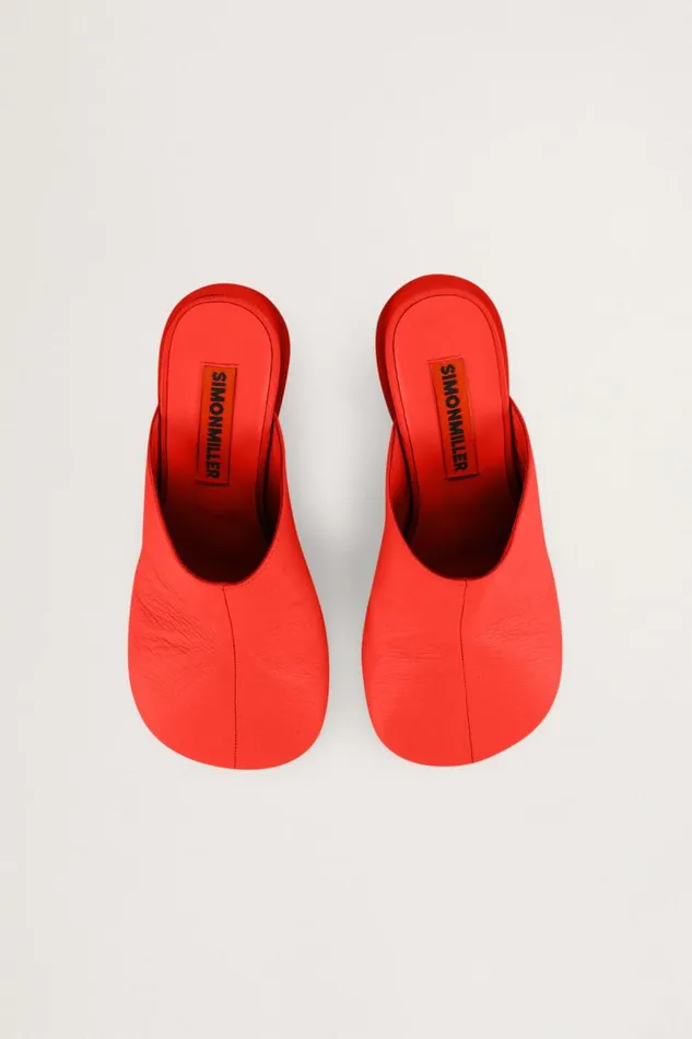 Shop Simon Miller HEELS Moderno Mule Mod Orange
