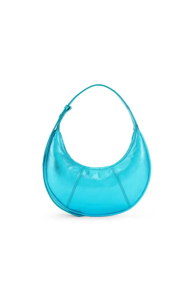 Shop Simon Miller MINI BAGS Mini Dough Bag With Adjustable Strap Suburban Blue