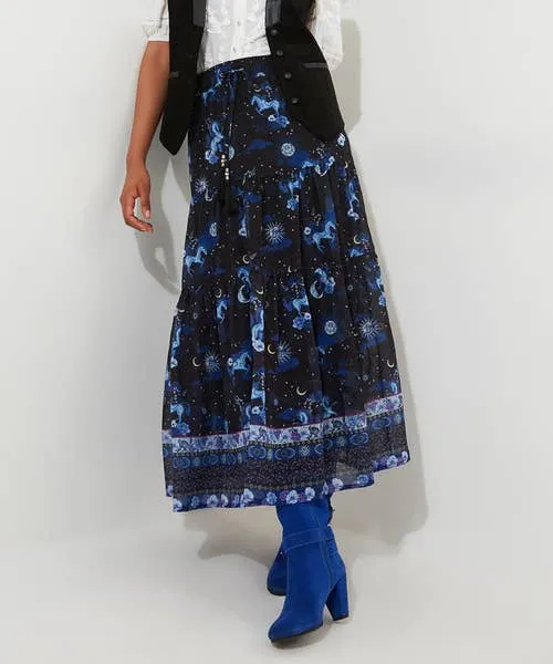 Skirts Joebrowns Apparel Mystical Magic Skirt Black Skirts Joebrowns Apparel Mystical Magic Skirt Black