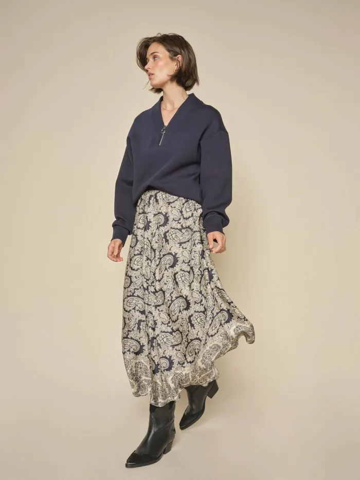 Skirts MOS MOSH Women MMBajola Invert Skirt Salute Navy
