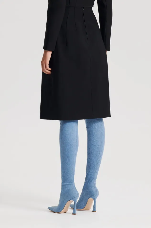 Skirts Scanlan Theodore Women MILANO PLEAT SKIRT BLACK