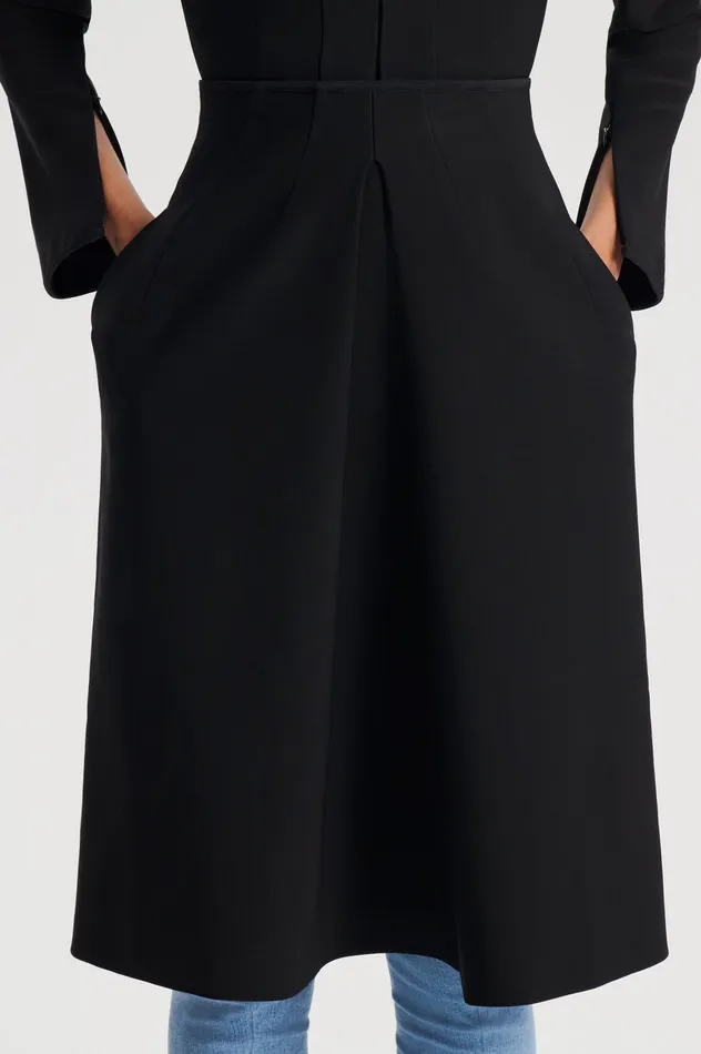 Skirts Scanlan Theodore Women MILANO PLEAT SKIRT BLACK