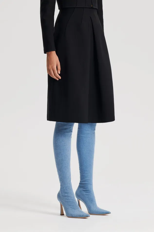 Skirts Scanlan Theodore Women MILANO PLEAT SKIRT BLACK