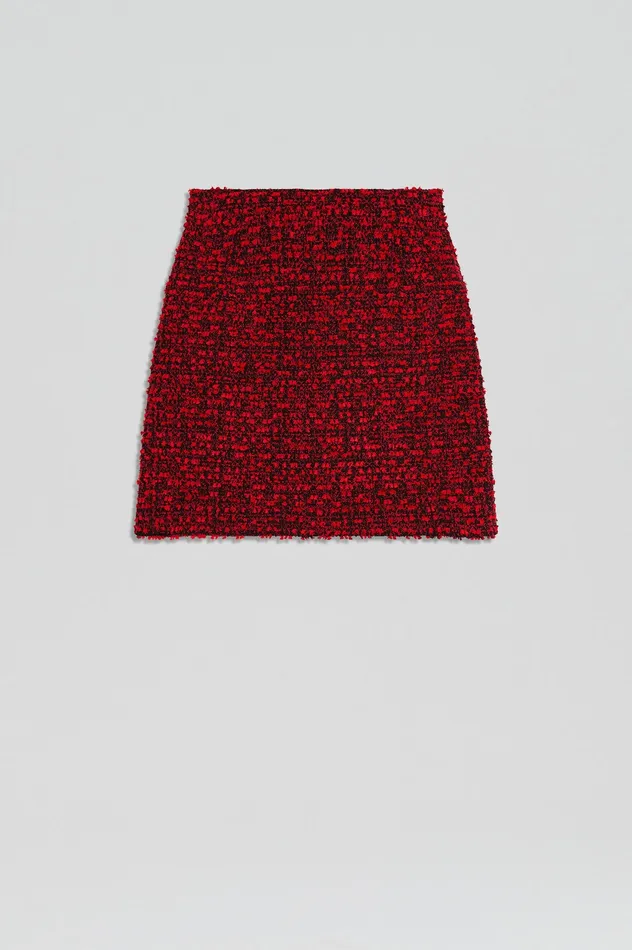Skirts Women Scanlan Theodore BOUCLE MINI RED