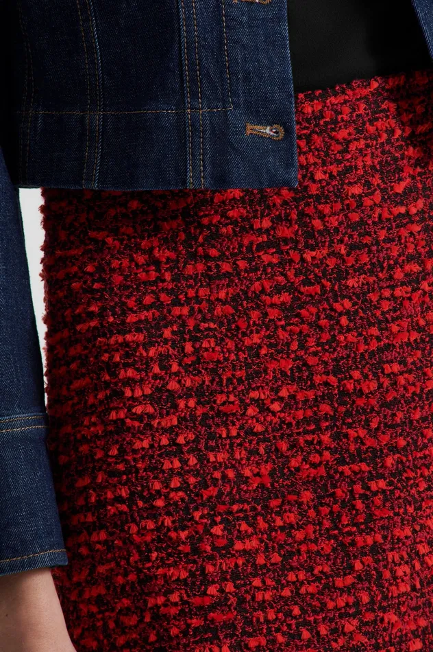 Skirts Women Scanlan Theodore BOUCLE MINI RED