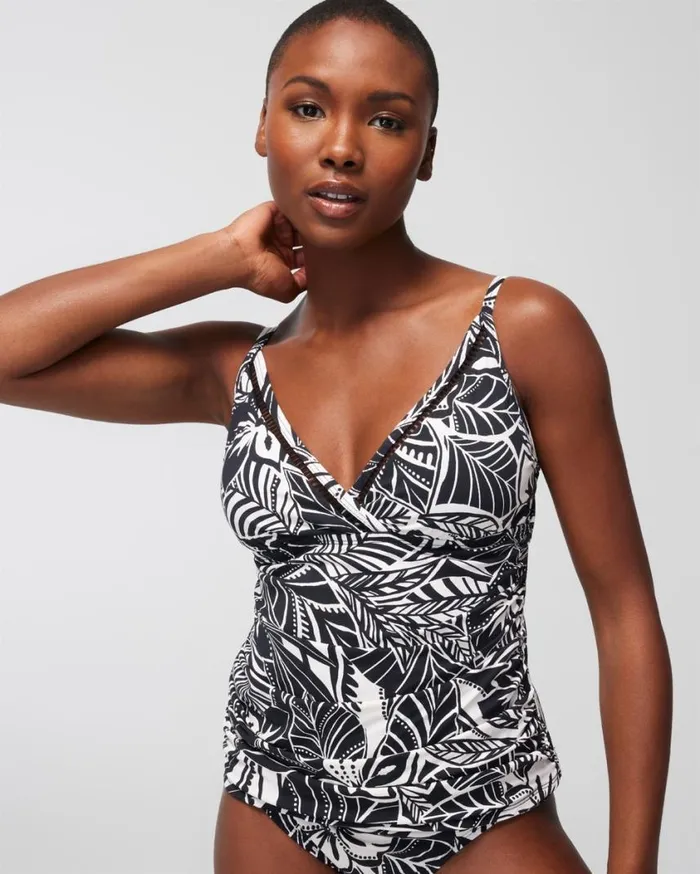 Soma Bleu Rod Ciao Bella Tankini Black Women Swim