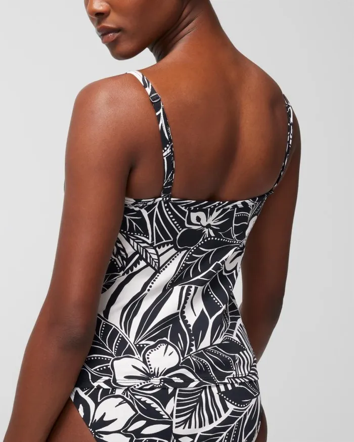 Soma Bleu Rod Ciao Bella Tankini Black Women Swim