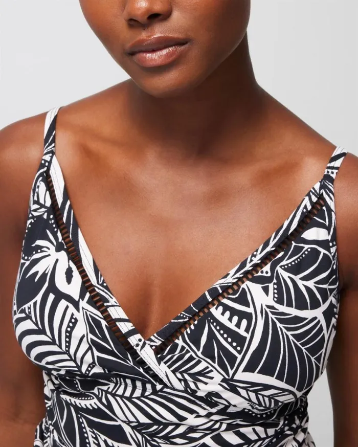 Soma Bleu Rod Ciao Bella Tankini Black Women Swim