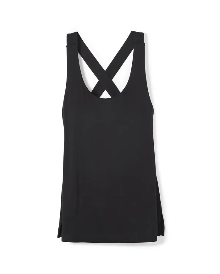 Soma Cool Nights Days Sleep Cami Black Women Pajama Tops