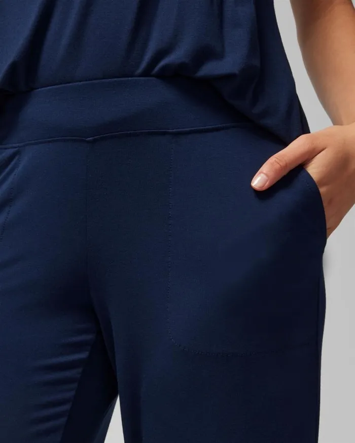 Soma Cool Nights Pajama Pants Nightfall Navy Women Pajama Bottoms