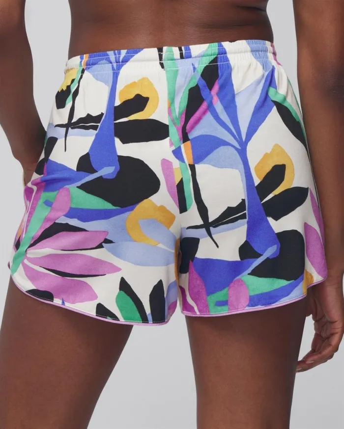 Soma Cool Nights Printed Pajama Shorts Merry Dot G Navyivory Women Matching Sets and Separates