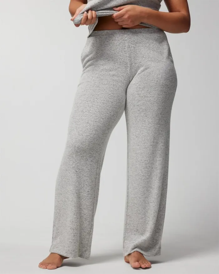 Soma CozyLuxe Pajama Pants Ivory Cozyluxe Women Pajama Bottoms
