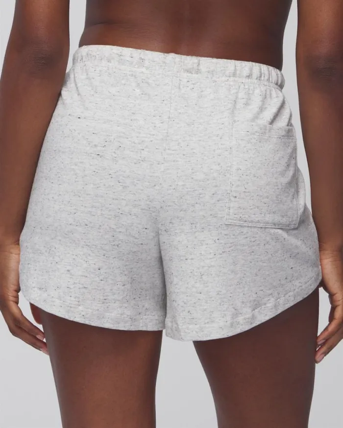 Soma Most Loved Cotton Shorts Heather Agate Women Matching Sets and Separates