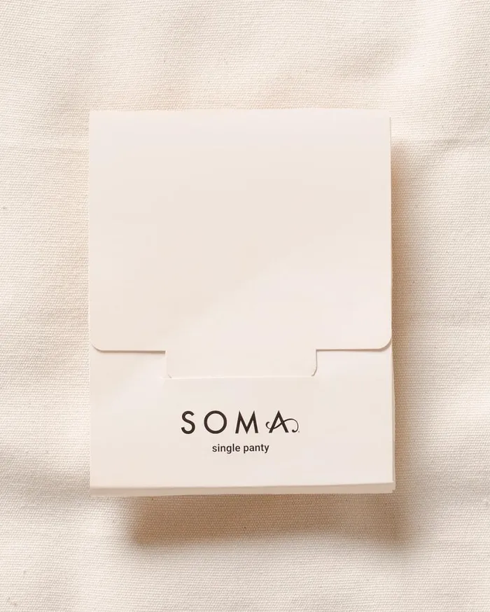 Soma Vanishing Edge Microfiber Hipster Single Pack Black Women Panties