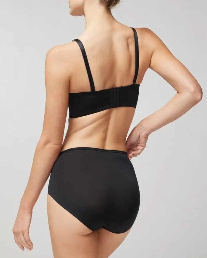 Soma Vanishing Edge Microfiber Modern Brief Warm Sienna Women Lingerie