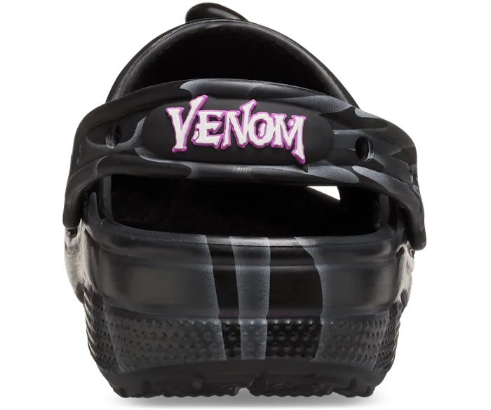 SpiderMan Venom Classic Clog Black Women Crocs Clogs