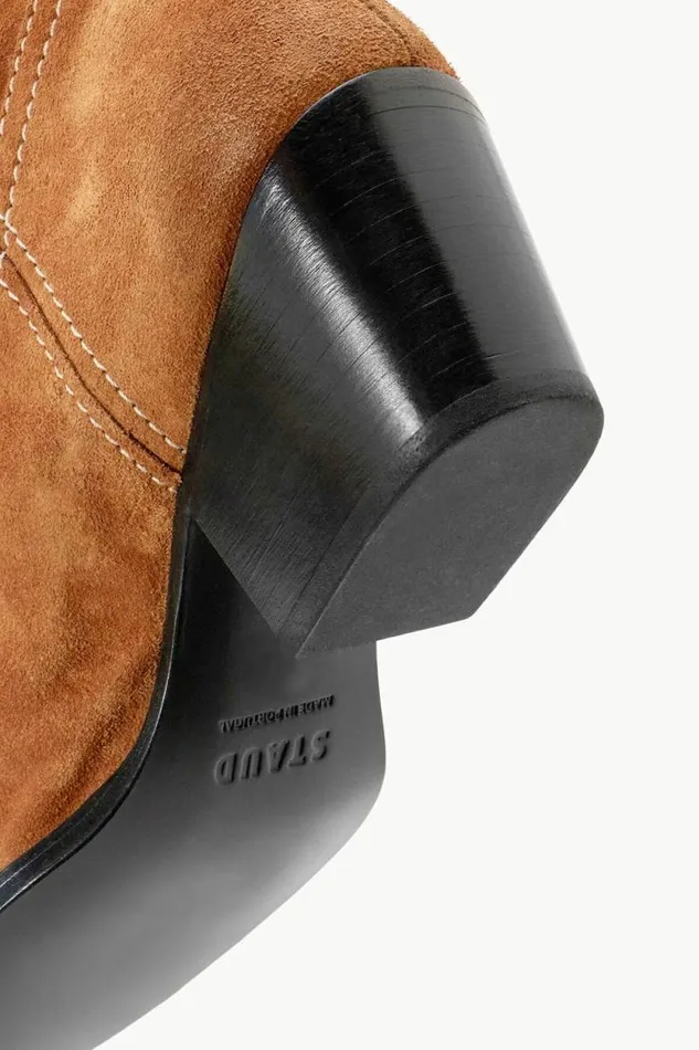 STAUD Boots JUNE BOOT Tan Suede 8211 Women