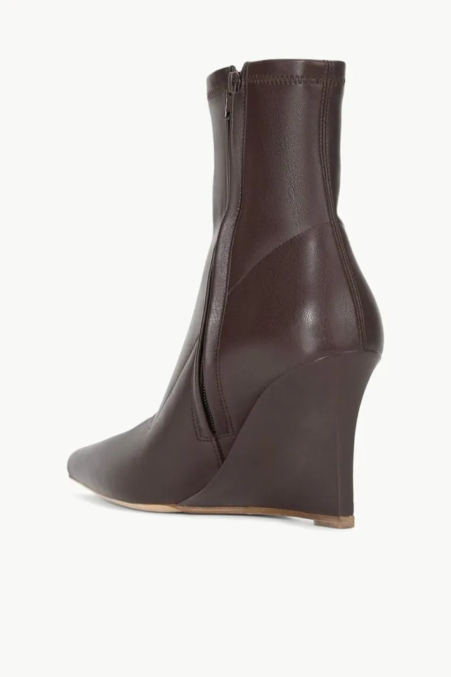STAUD Boots VESPER ANKLE WEDGE BOOT Espresso 8211 Women STAUD Boots VESPER ANKLE WEDGE BOOT Espresso 8211 Women