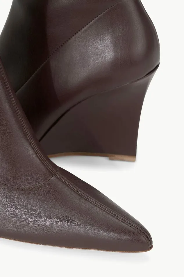STAUD Boots VESPER ANKLE WEDGE BOOT Espresso 8211 Women STAUD Boots VESPER ANKLE WEDGE BOOT Espresso 8211 Women