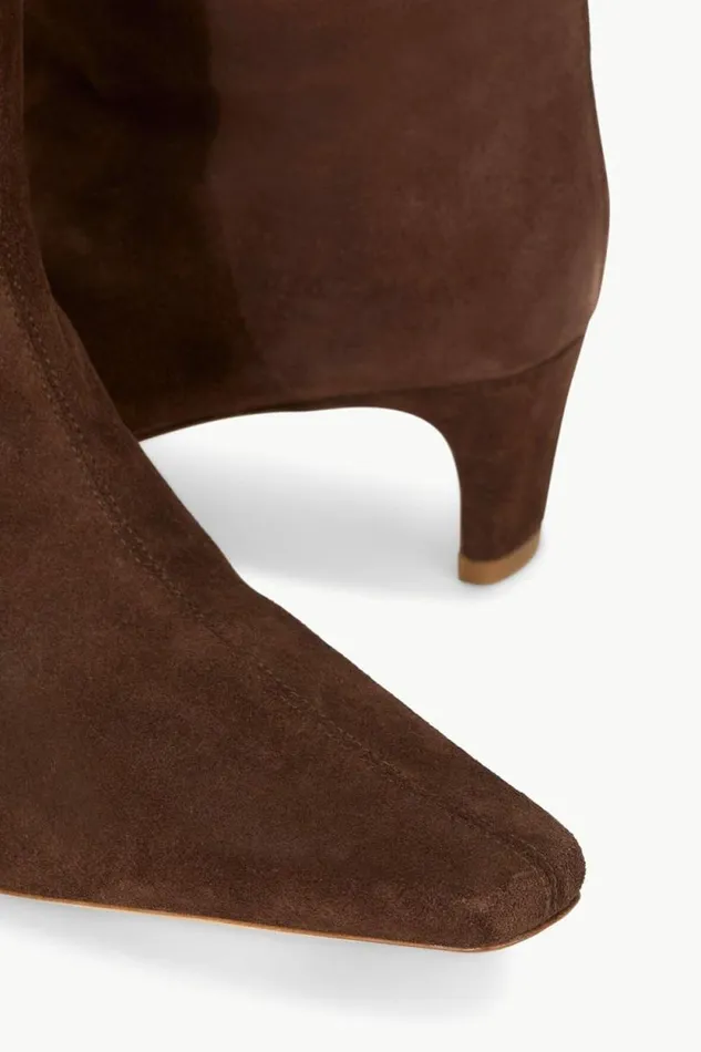 STAUD Boots WALLY OVERTHEKNEE BOOT Mahogany Suede 8211 Women STAUD Boots WALLY OVERTHEKNEE BOOT Mahogany Suede 8211 Women