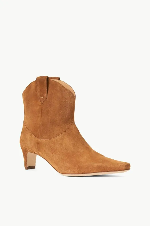 STAUD Boots WESTERN WALLY ANKLE BOOT Tan 8211 Women